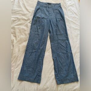 Banana Republic blue, lightweight trousers size 0